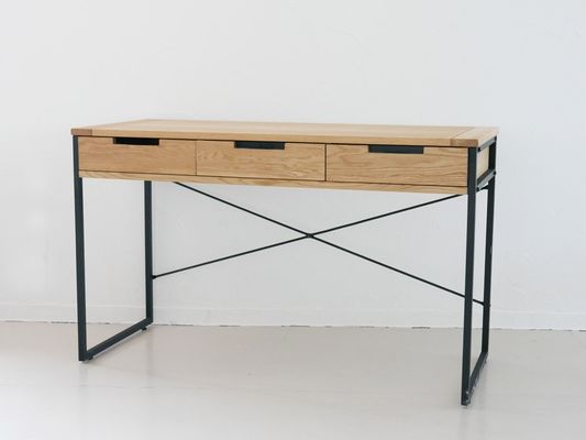 Opvouwbare metalen houten tafel voor kantoorvoorzieningen in Noord-Europese stijl