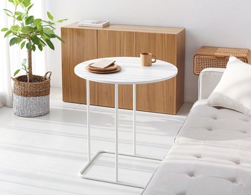 Verstelbare hoogte zijdelingse eettafel voor moderne koffietafel in woonkamermeubilair