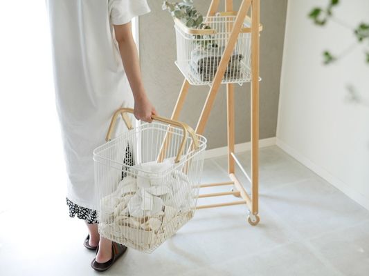 Modern ontwerp vouwbare vuile kleding opslagmandje voor thuis kantoor kleding beheer
