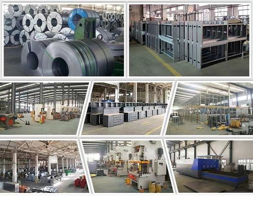 Metalen zware werktuigen 30 laden rollend sluitbaar gereedschapskast voor professionele werkplaatsen