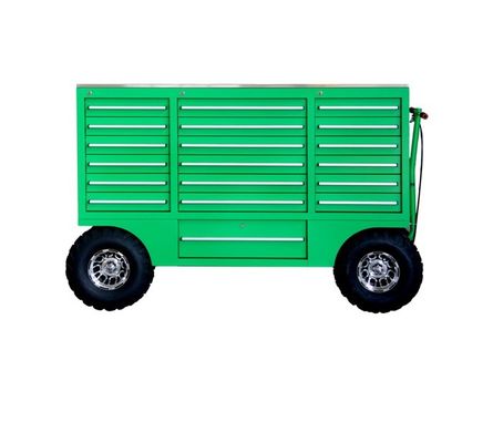 Bewaar uw gereedschappen in stijl met deze Power Coated Rolling 20 Drawer Tool Chest Pit Carts