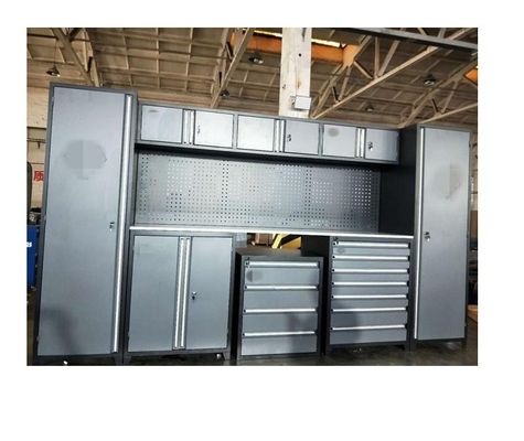 Poedercoating staal afwerking metaal zware garage opslag systeem voor gereedschap organisatie