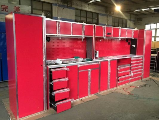 Garagewerkstation Rolling Metal Storage Cabinet met lades en opslag van reservewerktuigen