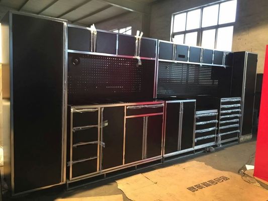 Garagewerkstation Rolling Metal Storage Cabinet met lades en opslag van reservewerktuigen