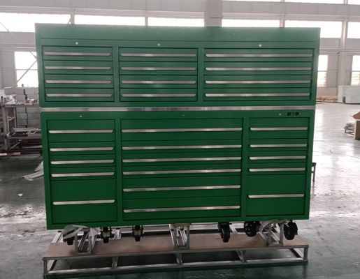 Poedercoat staal afwerking 72 inch zware werktuigkast voor auto reparatie garage werkplaats