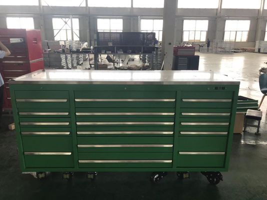 Werktuigen voor garagewinkels Zwaar staal Glide Tool Chest met wielen Koudgewalst staal