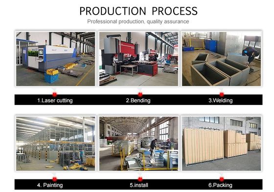Professionele modulaire garage werkbank met textuur Graan Powder Spray oppervlakte behandeling