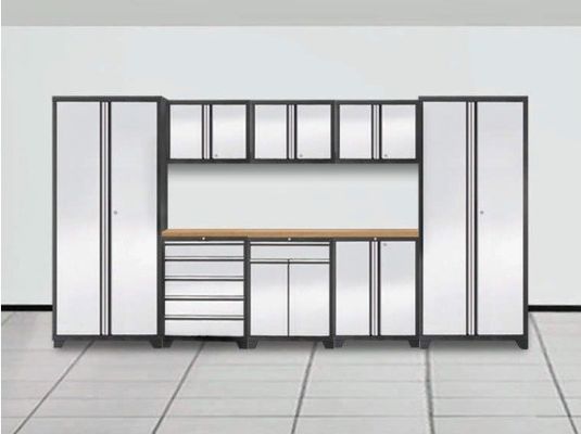 Multifunctionele garage werkplaats rollende gereedschapskist en kast voor het opslaan van zware gereedschappen