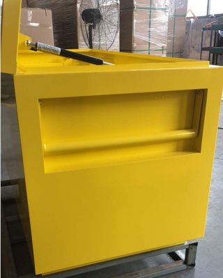 LS-JB-48 Pit Box Gereedschapskast met aangepaste kleur en grote bruine laden