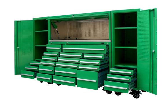 Verbeter de organisatie van uw werkplaats met onze metalen gereedschapskist en opslagkast