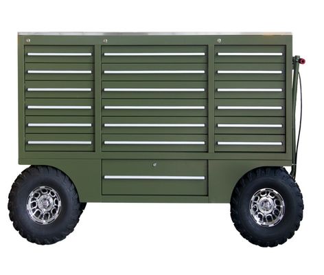 Gereedschapskist Pit Wagens Trolley Gereedschapskist Leeg Werkplaats Kasten met op maat gemaakte ondersteuning