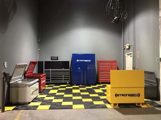 ODM Bruin LS-JB-48 Pit Box Werkplaats Gereedschapskast met gereedschappen 500 stuks Aanpasbare kleur