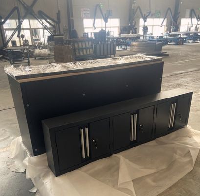 Vergrendelbare en duurzame 72 inch populaire werkplaats rolkast gereedschapskist voor gereedschapsopslag