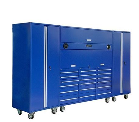 ODM Customized Support Duurzame groene en rode staal combinatie gereedschapskist voor garage opslag