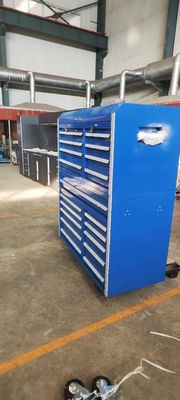 Garage Werkplaats Berging Metalen gereedschapskast met Hutch en professionele gereedschapskast