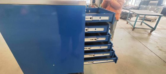Gepersonaliseerde koudgewalste staal metalen rollende gereedschapskist opslagkas voor gereedschapsopslag
