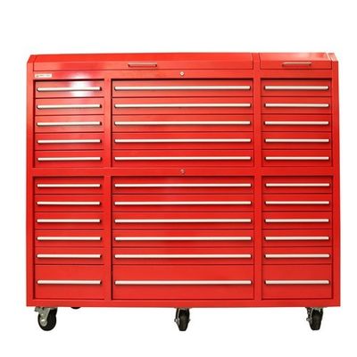Werkplaats Garage 72in Oranje Metalen Gereedschapskast met Wielen en Acceptabel OEM ODM