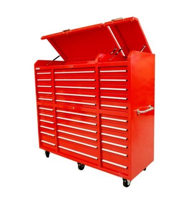 Werkplaats Garage 72in Oranje Metalen Gereedschapskast met Wielen en Acceptabel OEM ODM