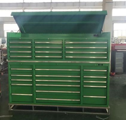 Werkplaats Garage 72in Oranje Metalen Gereedschapskast met Wielen en Acceptabel OEM ODM