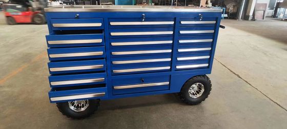 Op maat gemaakte ondersteuning Populair Garage Storage System met mobiele gereedschapskist op wielen