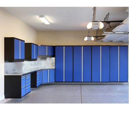 Luxe bruine kast voor auto reparatie garage werkplaats 10 stukken gereedschap organisatie