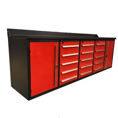 Op maat gemaakte RAL-kleur zware werkbank voor gereedschappen in de garage en poleren van sieraden