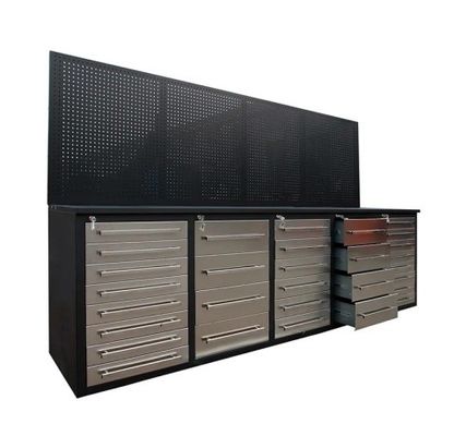 Garage-winkel gereedschapskast Duurzaam en stevig opslagsysteem voor zware stalen gereedschappen