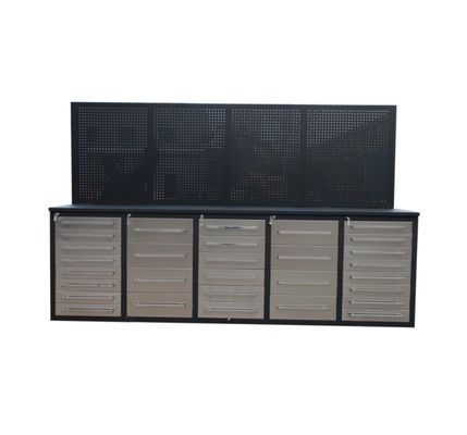 Warm 1.0mm 1.2mm 1.5mm garage metaal gereedschapskast met optionele handgrepen LS-2850-30