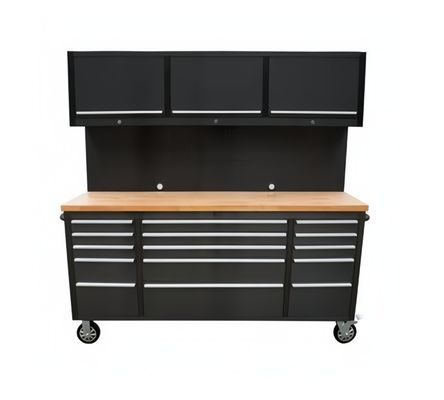 Optioneel Casters Heavy Duty Lab Workbench Gereedschapskast voor Garage opslag QD opslag