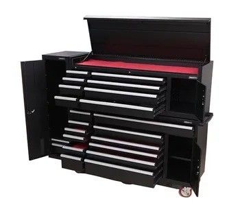96 inch koudgewalst staal mechanische gereedschapskist trolley met wielen in de garage winkel gereedschap