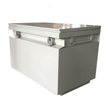 Op maat gemaakte staalwerkplaats Kasten gereedschapskist 48&quot; Heavy Duty Job Box met aluminium handgrepen