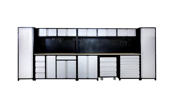 Garage kast opslag gereedschapskast met poeder gecoate afwerking en optionele laken mat