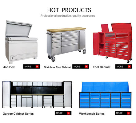 Montage Garage kast opslag Gereedschapskast met multifunctionele werkplaats en sleutel slot