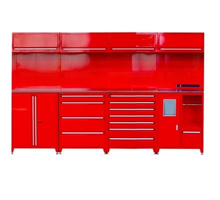 OEM logo nieuwste ontwerp zware verhuizer trolley assemblage gereedschapskast voor garage