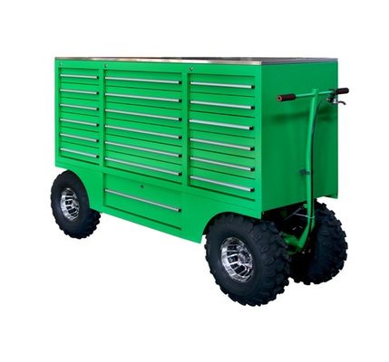 Op maat gemaakte ondersteuning OEM Heavy Duty Metal Tool Box Trolley Rolling Tool Chest voor van