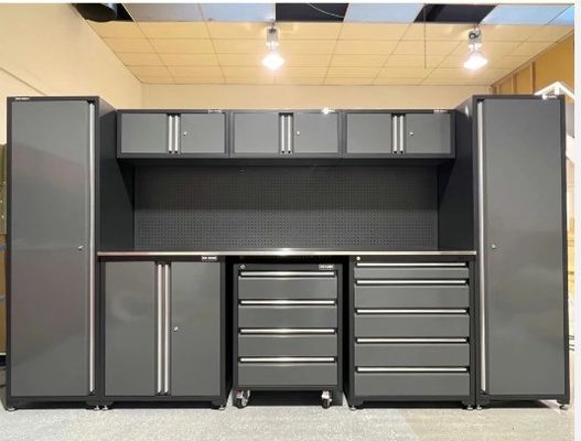 Verpakkingskast 72&quot; zware garage werkbank met gereedschapskastjes en houten verpakkingen