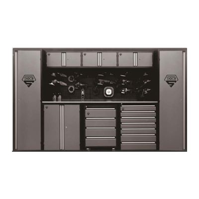 OEM ODM Acceptabele Heavy Duty Metal Garage Cabinet met sleutelslot en gereedschapsbeheer