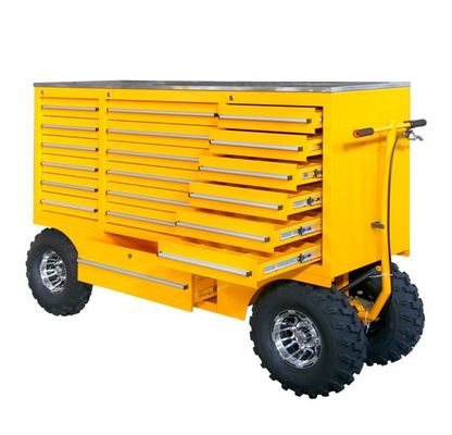 Klant Kleurgereedschapskist Trolley Mechanic Drawer Gereedschapskist met wielen en kast