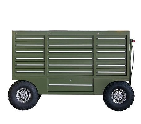Klant Kleurgereedschapskist Trolley Mechanic Drawer Gereedschapskist met wielen en kast