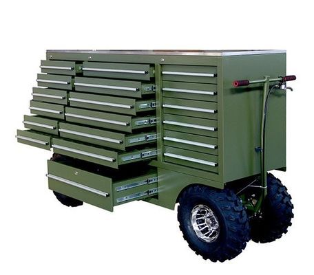 Klant Kleurgereedschapskist Trolley Mechanic Drawer Gereedschapskist met wielen en kast