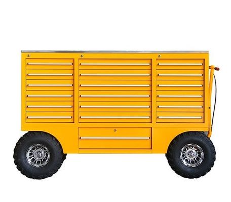 Aanpasbare gereedschapskast Trolley roestvrijstalen gereedschapskist op wielen voor professionals