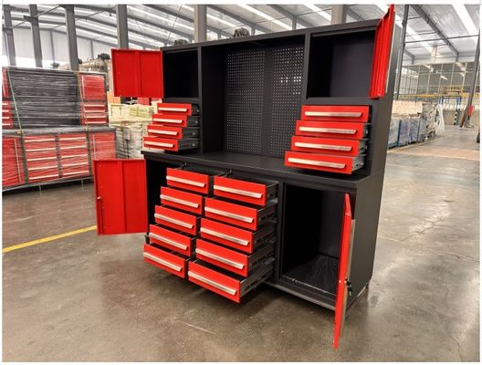 Auto Repair Garage Werkplaats Zware combinatie gereedschapskastten Metalen 40 laden werkbank