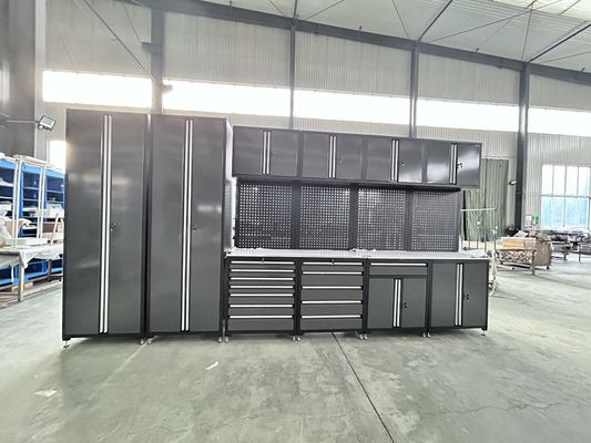 Rollend gereedschapskist Metalen gereedschapskast voor zwaar werk opslag Garage Werkbank met lade