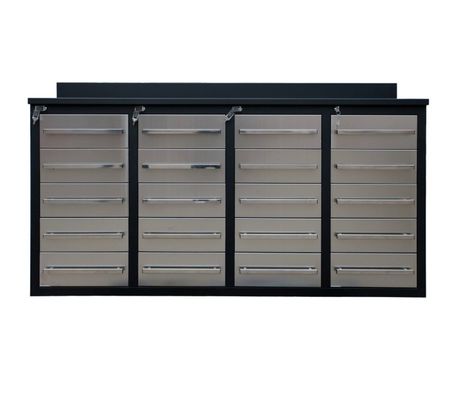 Kabinet voor op maat gemaakte ondersteuning bij georganiseerde opslag van werkbanken en assemblage van hardware