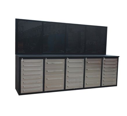 Kabinet voor op maat gemaakte ondersteuning bij georganiseerde opslag van werkbanken en assemblage van hardware