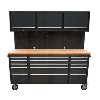 Aanvaardbaar OEM ODM Heavy Duty 72 Inch Metal Rolling Tool Chest voor Garage Workbench
