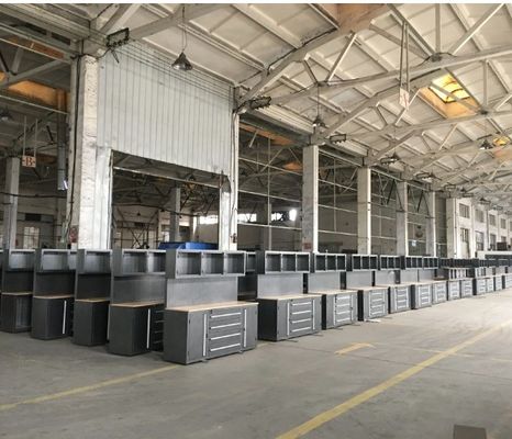 Meerdere laden Optioneel Pro Steel gereedschapskist met aluminium handgrepen en rollers inbegrepen