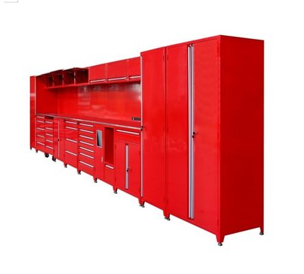 Custom Metal Garage Tool Storage Cabinet met hoge capaciteit en op maat gemaakte ondersteuning ODM