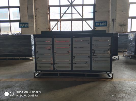 Werkbank met 20 laden, zware garage, opslagkasten voor gereedschap voor gereedschappen en onderdelen