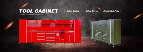 Garage combinatie gereedschapskast met gereedschapskast rolkast poeder coat staal afwerking